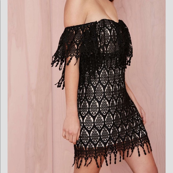 Stone Cold Fox Iowa Off Shoulder Mini Dress - Picture 8 of 8